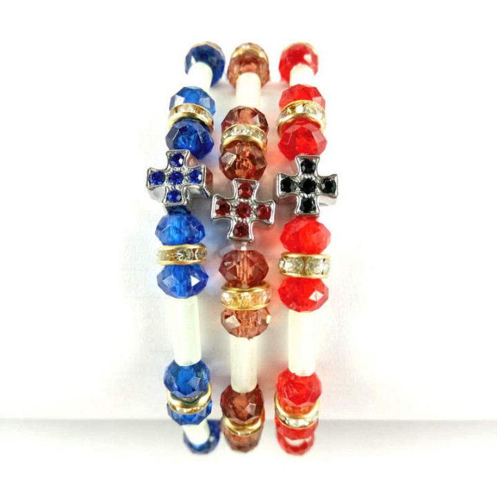 Obiecte bisericesti | Bratara elastica bile de plastic | 1148