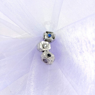 Obiecte bisericesti bile | Margele floare de trecere 10mm | 6002