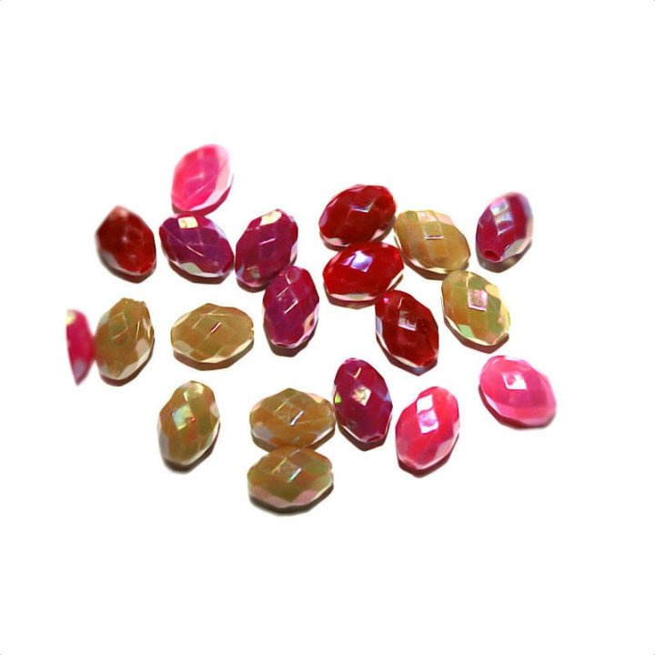 Obiecte bisericesti bile | Margele ovale de trecere 13mm | 6155