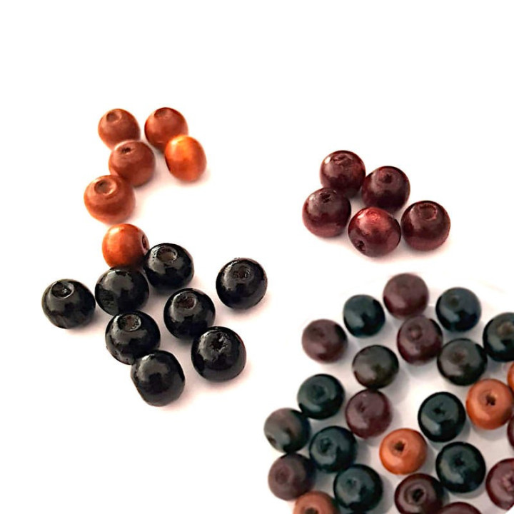 Margele bile distantiere | Margele rotunde de trecere 5mm | 6500