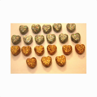 Obiecte bisericesti bile | Margele inima de trecere 9mm | 6167