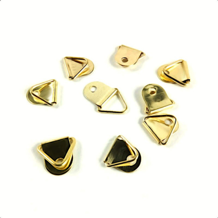 Accesorii inramari | Agatatoare triunghi 1 orificiu prindere 22mm | 3601