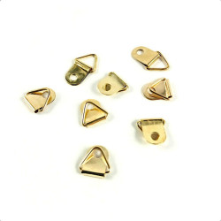 Accesorii inramari | Agatatoare triunghi 1 orificiu prindere 18mm | 3602