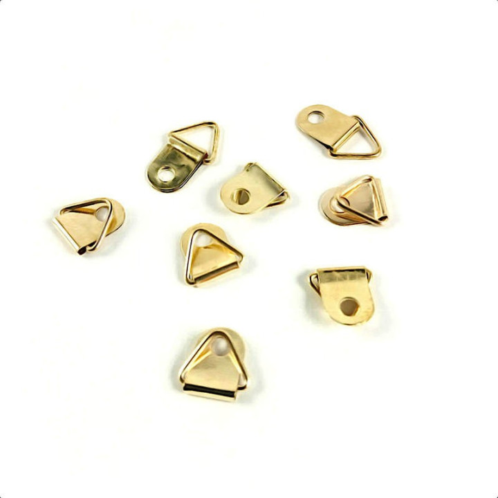 Accesorii inramari | Agatatoare triunghi 1 orificiu prindere 18mm | 3602