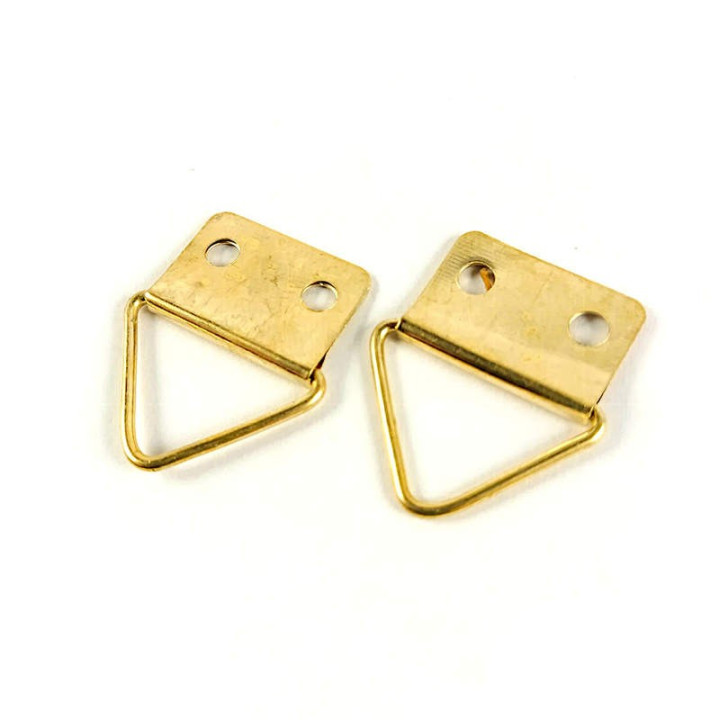 Accesorii inramari | Agatatoare triunghi 2 orificii prindere 23mm | 3603