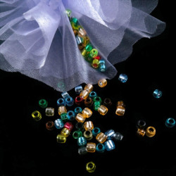 Obiecte bisericesti bile | Margele saiba de trecere 4mm | 6179