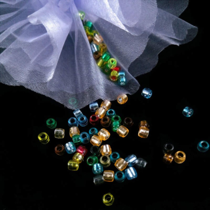 Obiecte bisericesti bile | Margele saiba de trecere 4mm | 6179