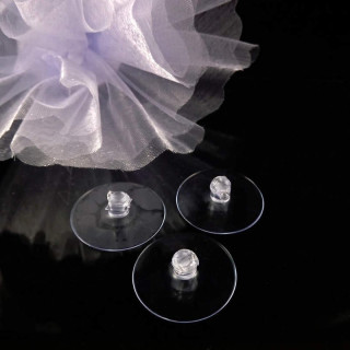 Ventuza | Ventuze disc plastic mici 3cmx3cm | 3653