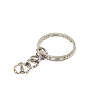 Inel breloc | Baza breloc inel cu lant 2.5cmx2cm | 3658