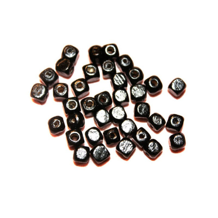 Obiecte bisericesti bile | Margele cub de trecere 5mm | 6194