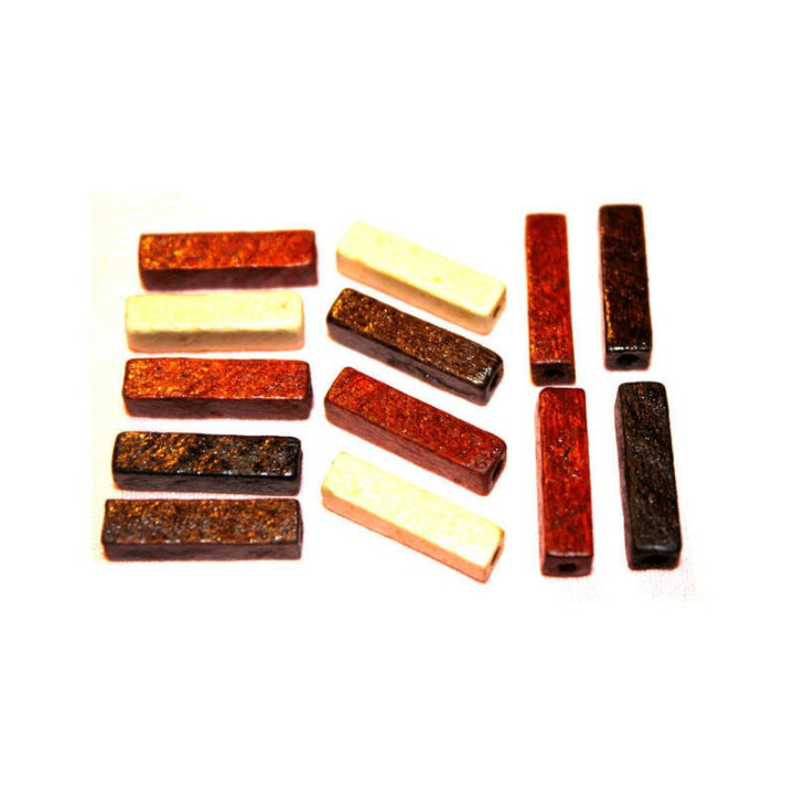 Obiecte bisericesti bile | Margele dreptunghi de trecere 20mm | 6196