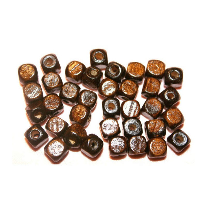 Obiecte bisericesti bile | Margele cub de trecere 8mm | 6198