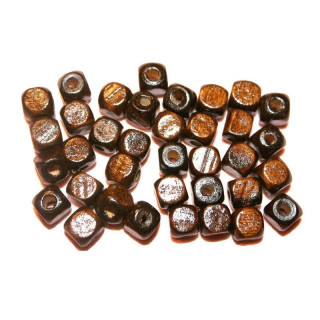 Obiecte bisericesti bile | Margele cub de trecere 6mm | 6209