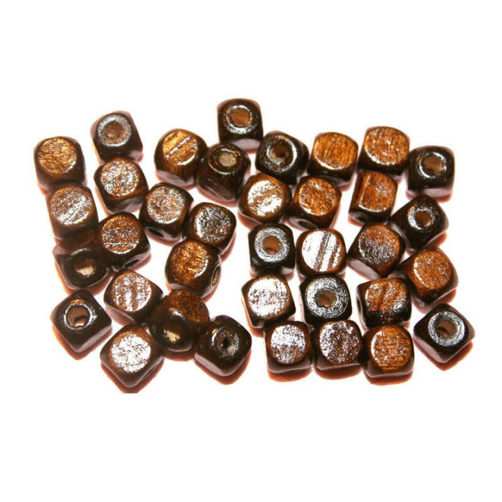 Obiecte bisericesti bile | Margele cub de trecere 6mm | 6209