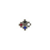 Obiecte bisericesti bile | Margele cruce de trecere 8mm | 6004