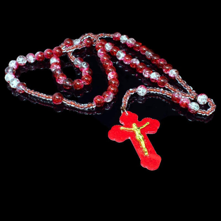 Colportaj Bisericesti.ro | Coliere medalion cruce  din plastic | 1881