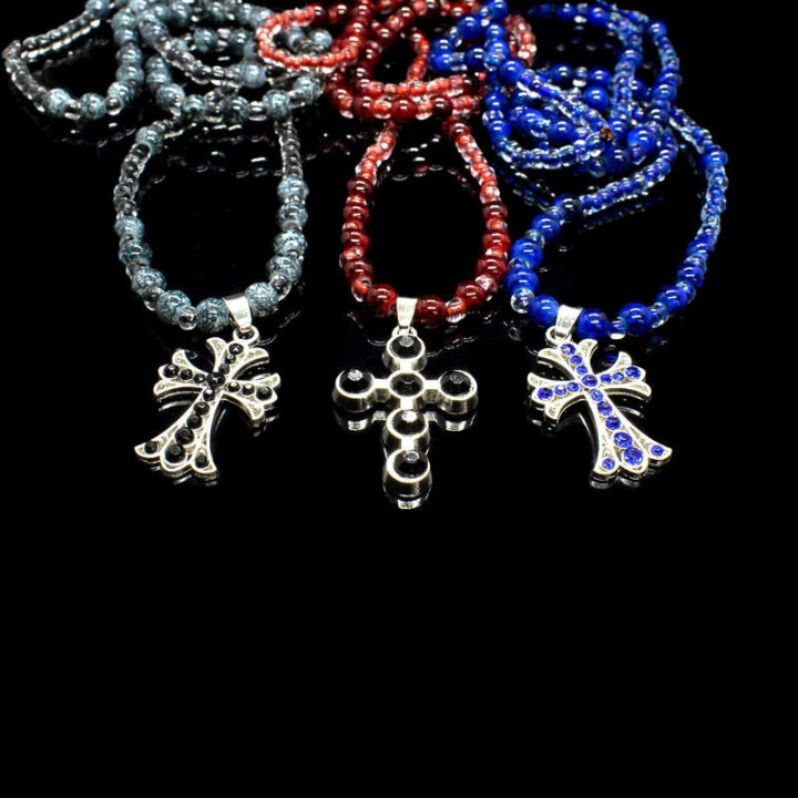 Colportaj Bisericesti.ro | Coliere medalion cruce | 1882