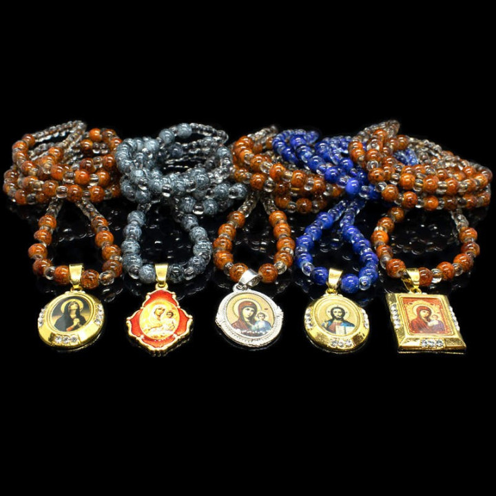 Colportaj Bisericesti.ro | Coliere medalion cruce | 1882