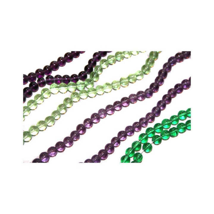 Obiecte bisericesti bile | Margele rotunde de trecere 6mm | 6221