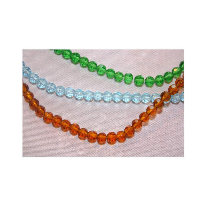 Obiecte bisericesti bile | Margele rotunde de trecere 4mm | 6224