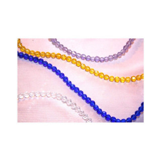 Obiecte bisericesti bile | Margele rotunde de trecere 4mm | 6226