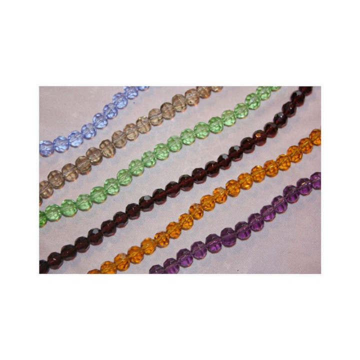 Obiecte bisericesti bile | Margele rotunde de trecere 4mm | 6227