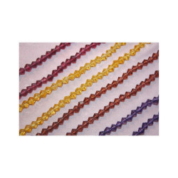 Obiecte bisericesti bile | Margele romb de trecere 4mm | 6230