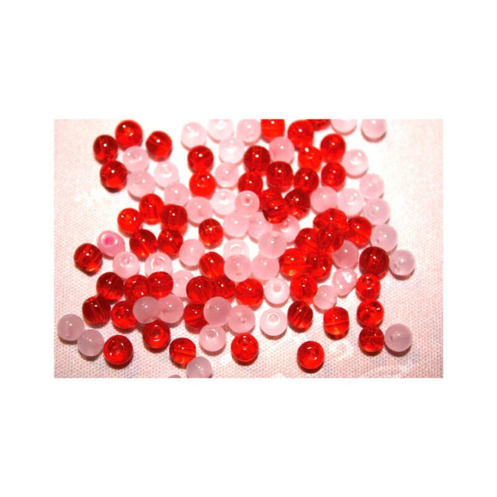 Obiecte bisericesti bile | Margele rotunde de trecere 4mm | 6240