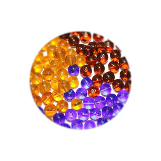 Obiecte bisericesti bile | Margele rotunde de trecere 8mm | 6245