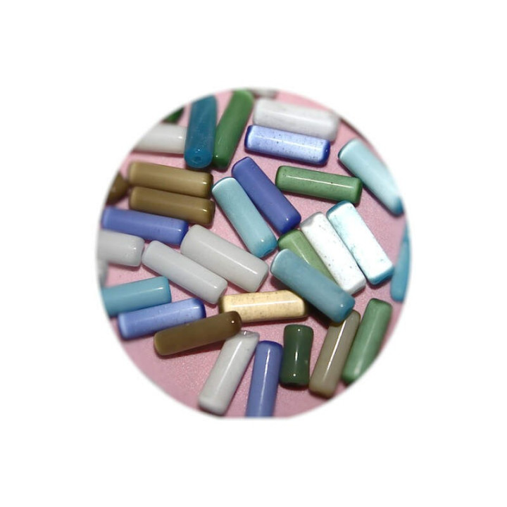 Obiecte bisericesti bile | Margele cilindru de trecere 13mm | 6248