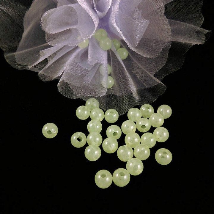 Obiecte bisericesti bile | Margele rotunde de trecere 8mm | 6258