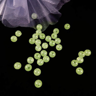 Obiecte bisericesti bile | Margele rotunde de trecere 6mm | 6259