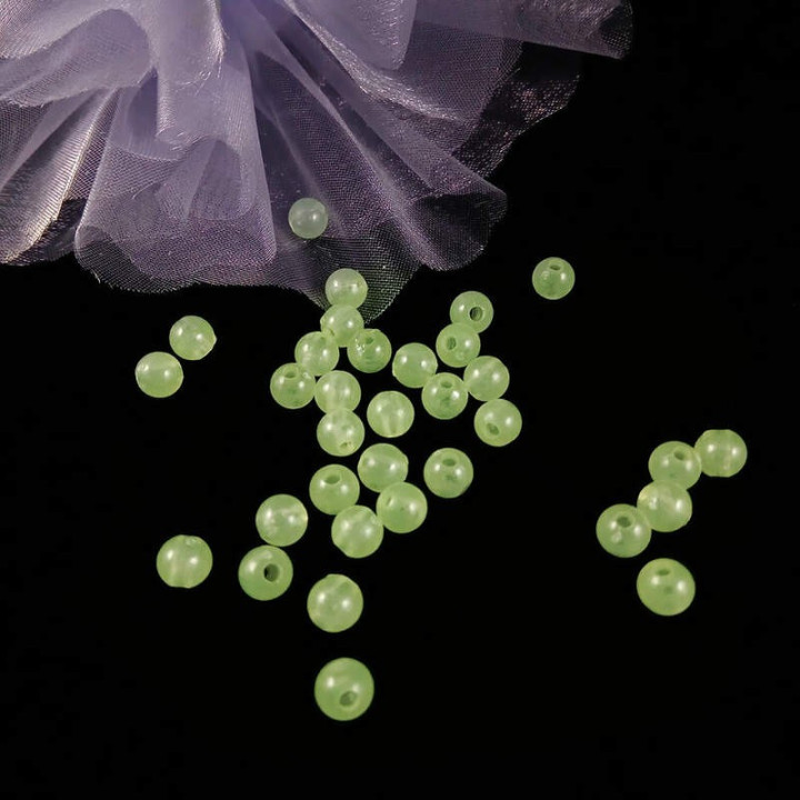 Obiecte bisericesti bile | Margele rotunde de trecere 6mm | 6259