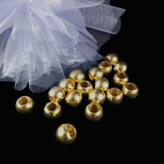 Obiecte bisericesti bile | Margele rotunde de trecere 12mm | 6261