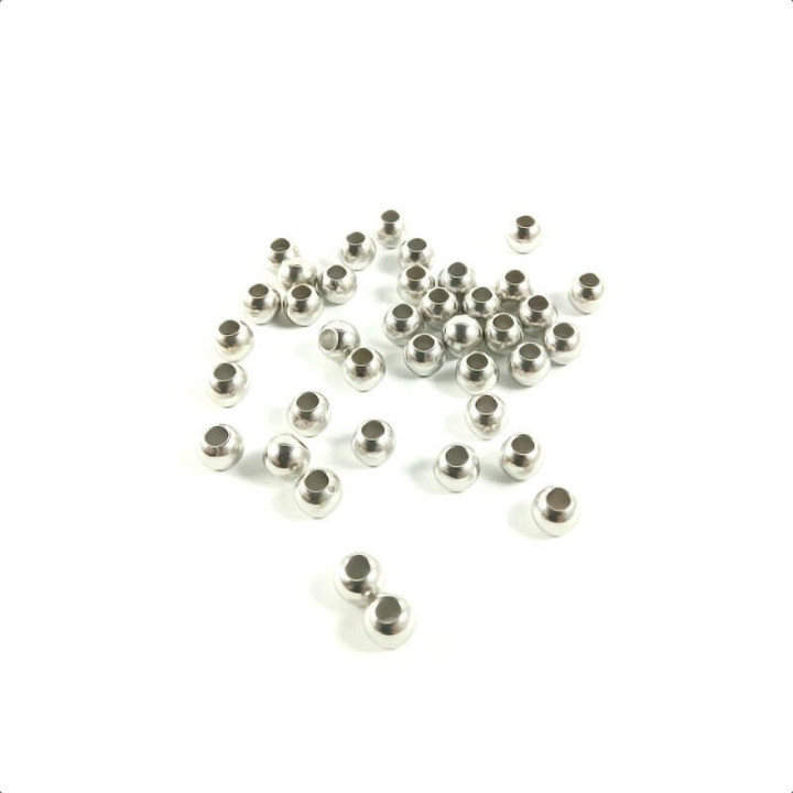 Obiecte bisericesti bile | Margele rotunde de trecere 6mm | 6265