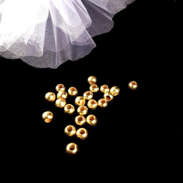 Obiecte bisericesti bile | Margele rotunde de trecere 6mm | 6265