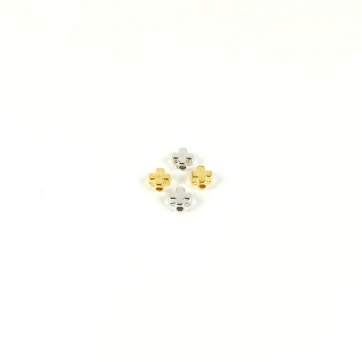 Obiecte bisericesti bile | Margele cruce de trecere 7mm | 6007