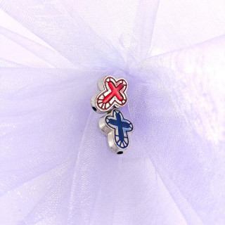 Obiecte bisericesti bile | Margele cruce de trecere 18mm | 6008