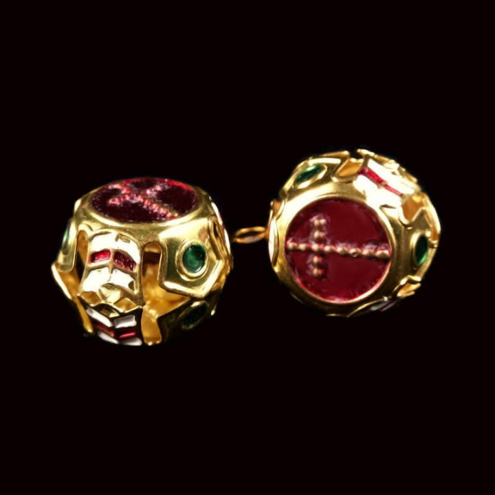 Obiecte bisericesti bile | Margele clopotei de trecere 20mm | 6276