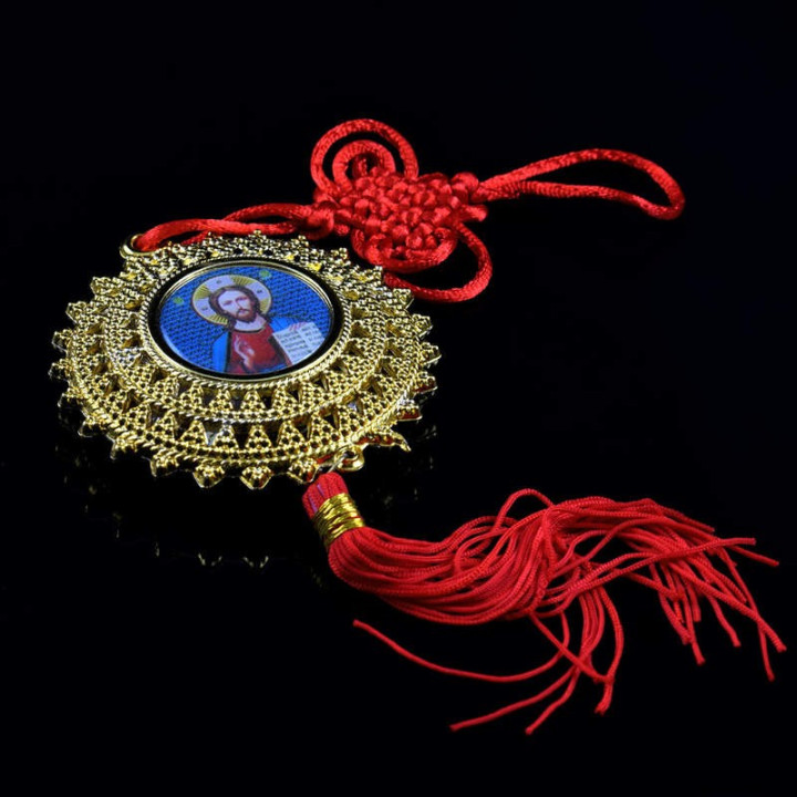 Obiecte bisericesti Medalion auto stea din plastic Ventani 2500