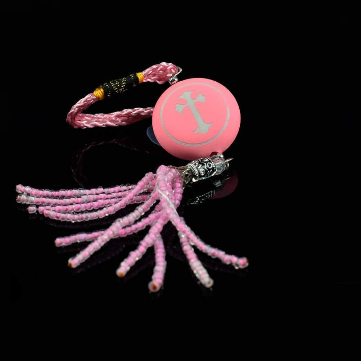 Obiecte bisericesti Medalion auto rotund  din plastic Ventani 2523