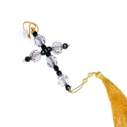 Obiecte bisericesti Medalion auto cruce pe suport din sarma Ventani 2531