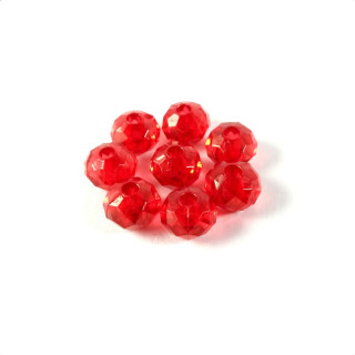 Obiecte bisericesti bile | Margele saibe fatetate de trecere 8mm | 6284