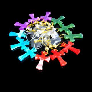 Obiecte bisericesti Medalion auto cruce din plastic  Ventani 2539