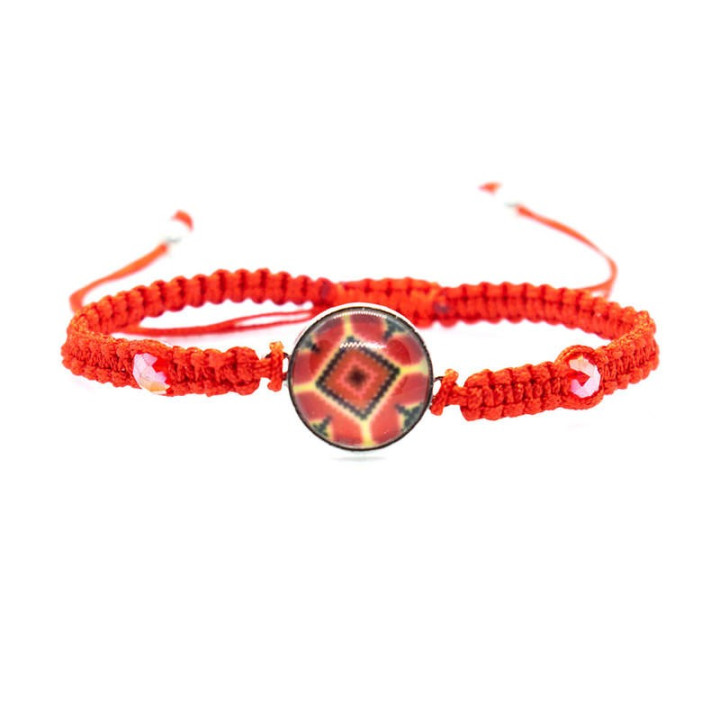 Colportaj Bisericesti.ro | Bratara sfoara impletita medalion  | 1241