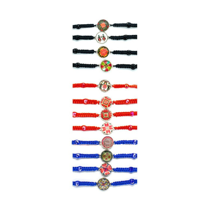 Colportaj Bisericesti.ro | Bratara sfoara impletita medalion  | 1241