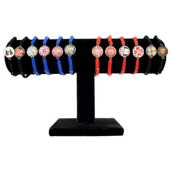 Colportaj Bisericesti.ro | Bratara sfoara impletita medalion  | 1241