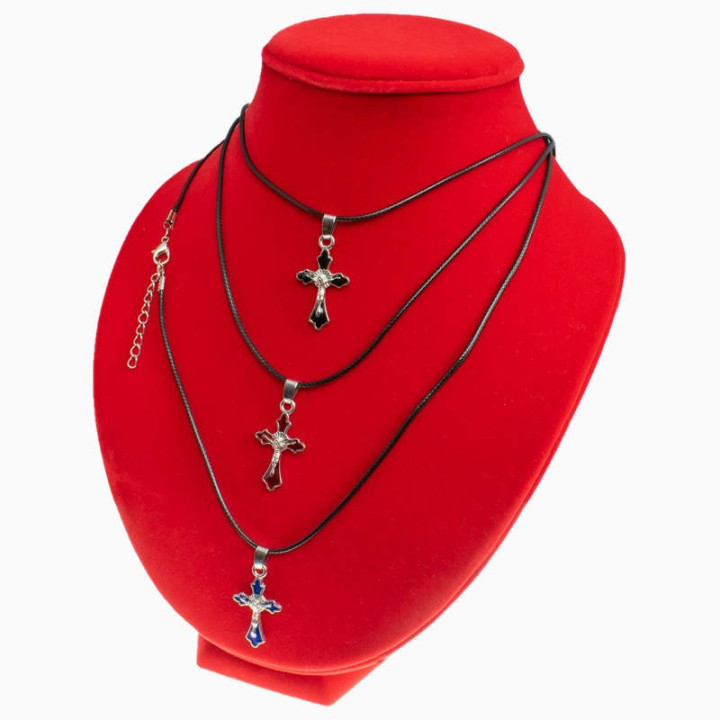 Colportaj Bisericesti.ro | Coliere cruce metalica | 1894