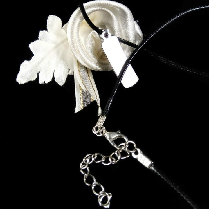 Obiecte bisericesti | Colier placuta metalica | 1810