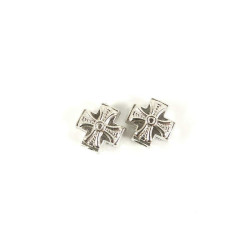 Obiecte bisericesti bile | Margele cruce de trecere 10mm | 6011